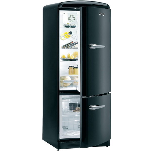 Gorenje RK6286OBK fridge-freezer Freestanding Black – image 1