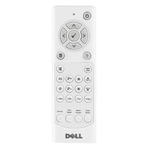 Dell 725-BBDC remote control IR Wireless Projector Press buttons – image 2
