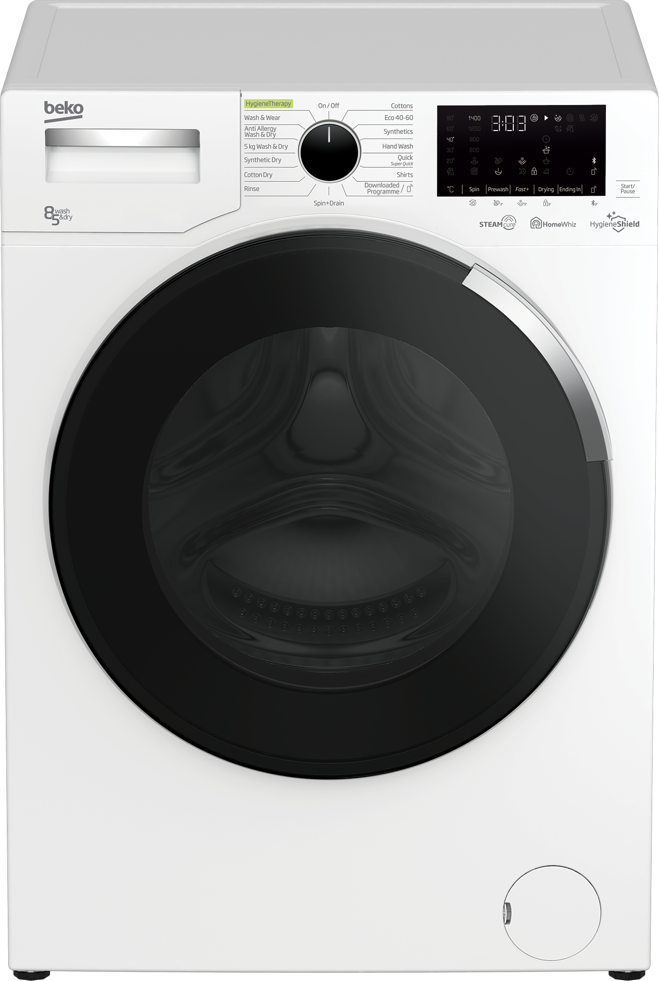 Beko WDEY854044HW washer dryer Freestanding Front-load White – image 2