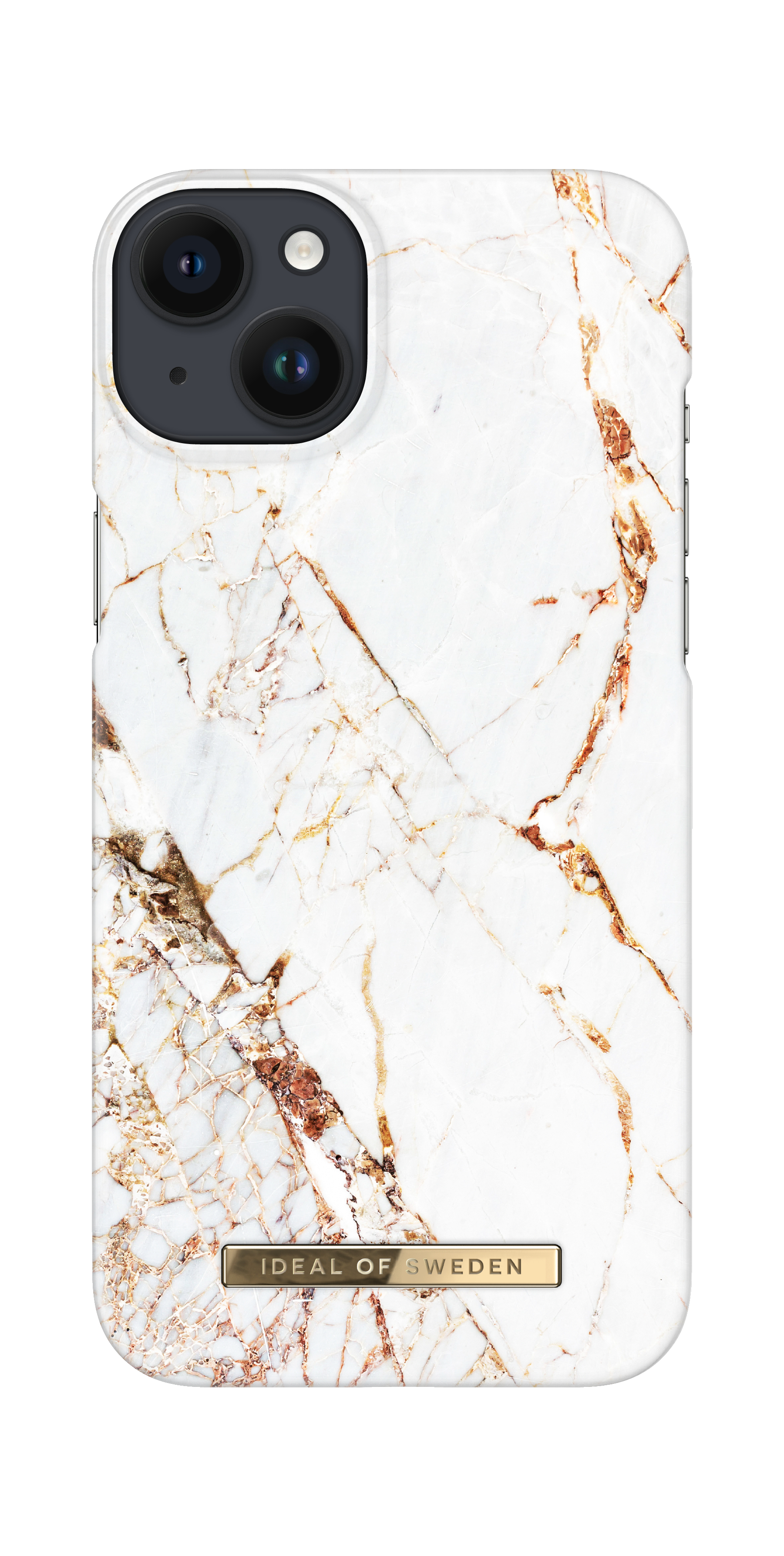 iDeal of Sweden Printed Case MagSafe iPhone 14PL Carrara Gold – image 4