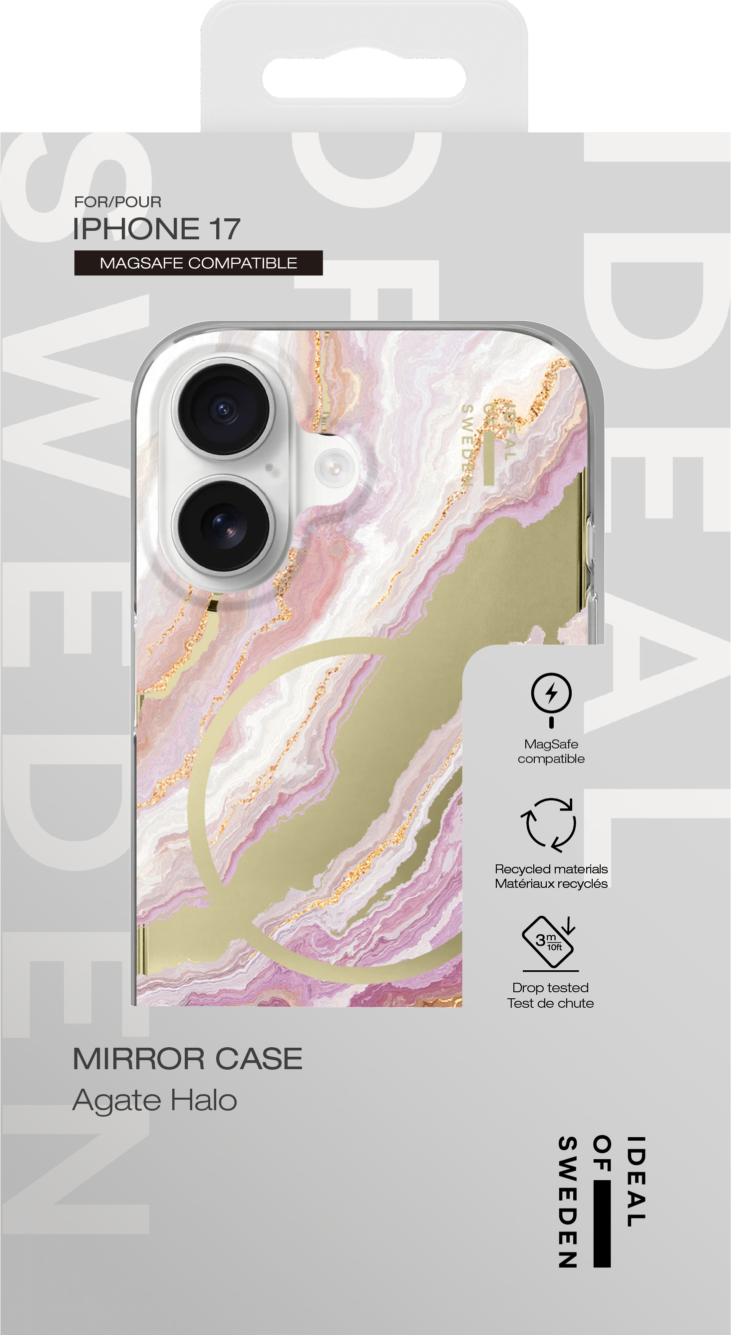 iDeal of Sweden Mirror Case MagSafe iPhone 17 Agate Halo – image 4