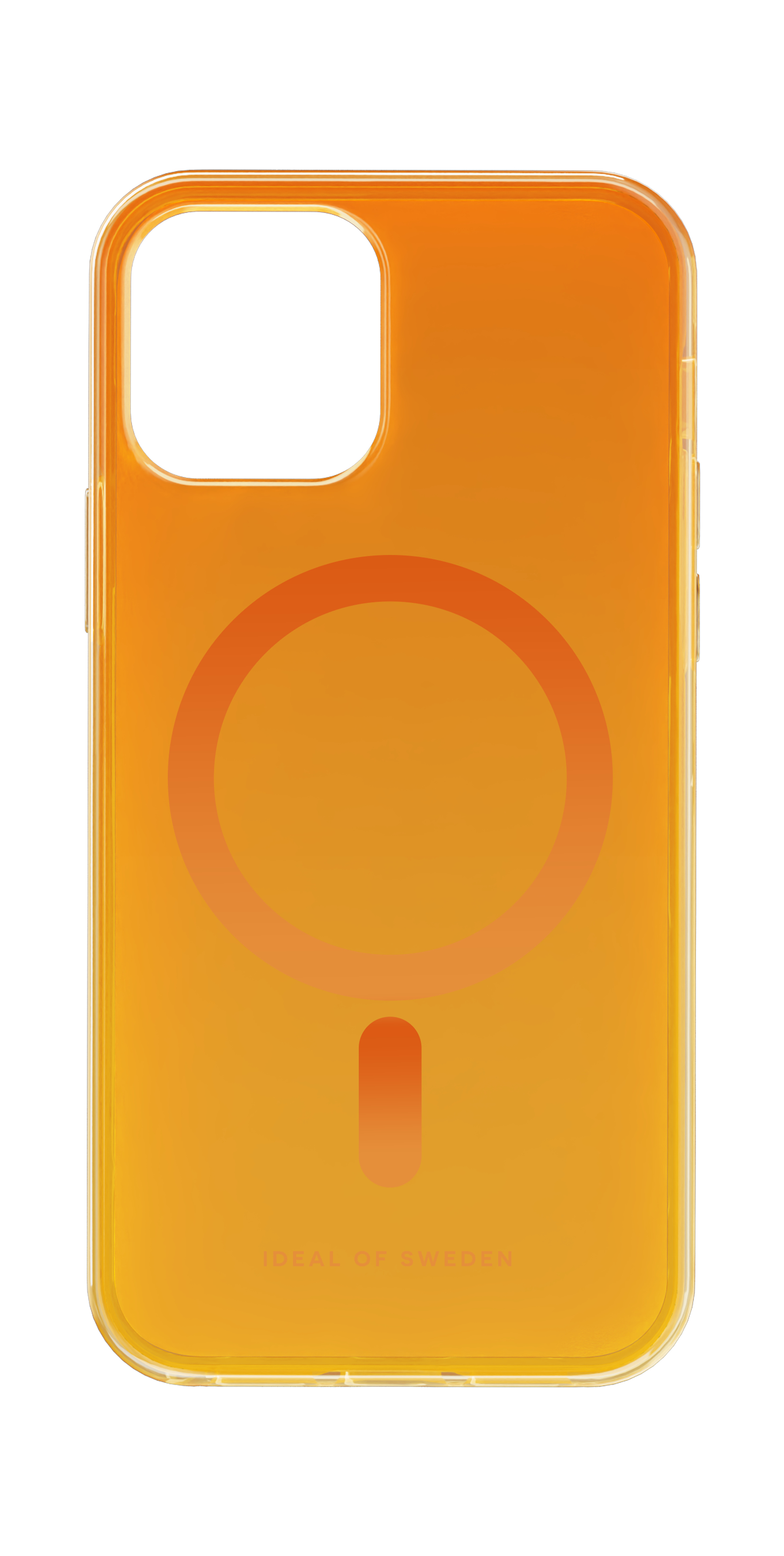 iDeal of Sweden Clear Case MagSafe iPhone 12 / 12 Pro Orange Spritz
