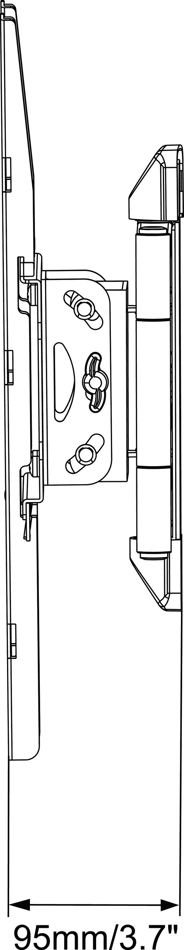 Vogel's M42040 FULL TURN WALL MOUNT 32-55 INCH – image 3