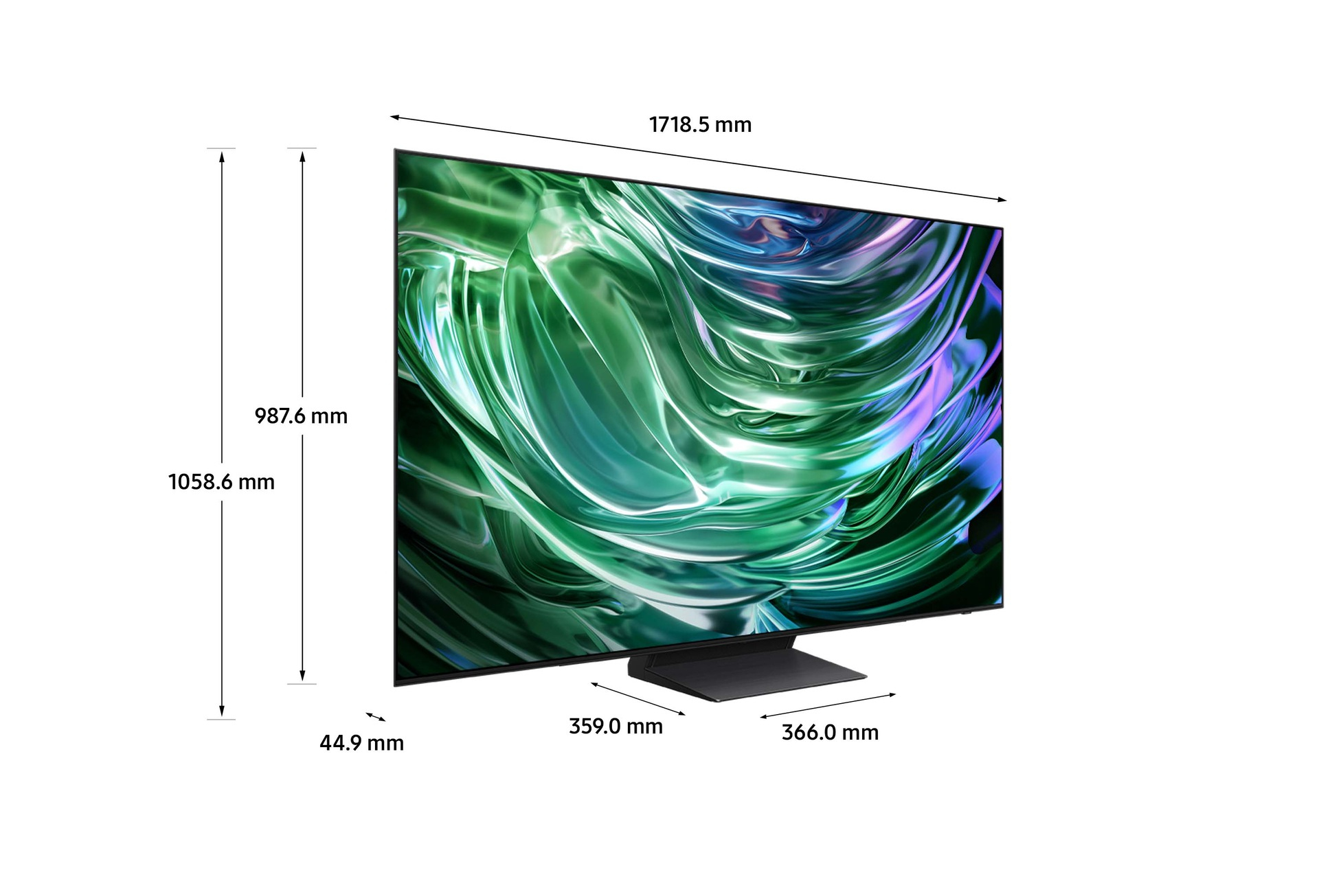 SAMSUNG TV OLED 4K 194 cm TQ77S90D — photo 4