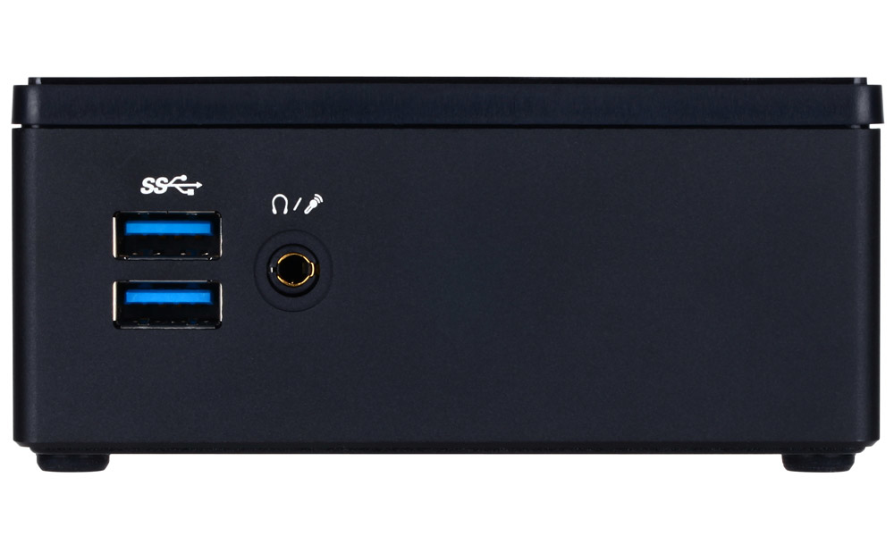 GIGABYTE GB-BXCEH-3205 PC/workstation barebone UCFF Black 3205U BGA 1168 – image 4