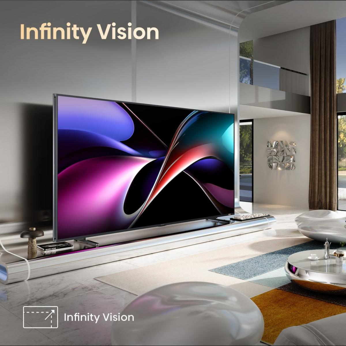 TV Hisense ULED RGB Mini LED 4K 100UXQ 253 cm 2025 — photo 13