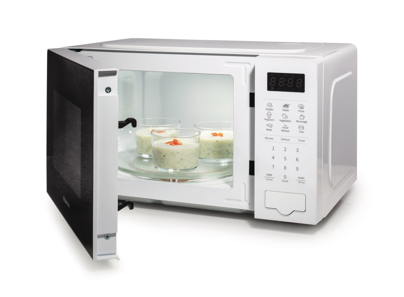 Hisense H20MOWS4UK microwave White Solo microwave Countertop – image 9