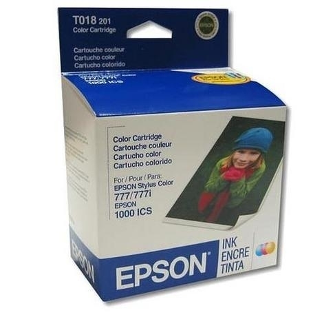 Epson T018201 Tri-color Ink Cartridge