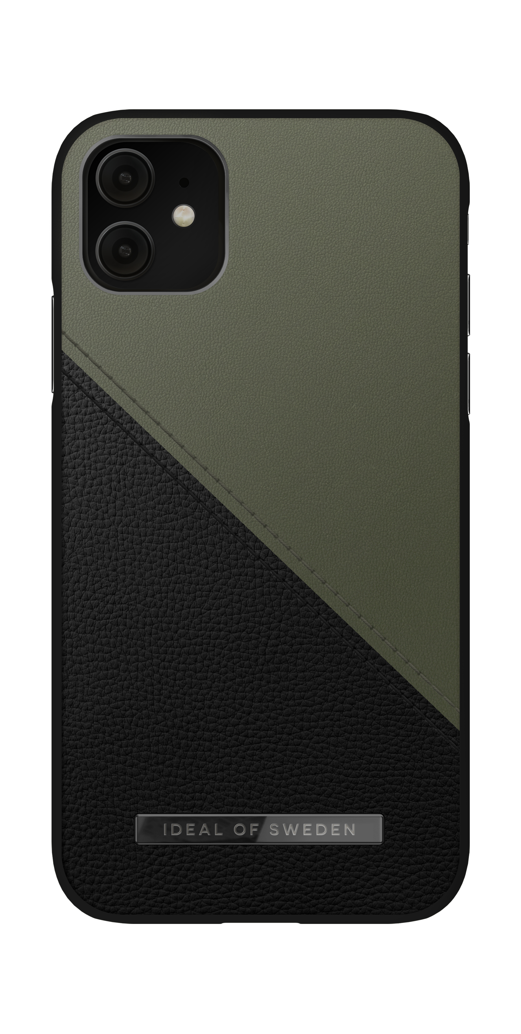 iDeal of Sweden Atelier Case iPhone 11/XR Onyx Black Khaki – image 4