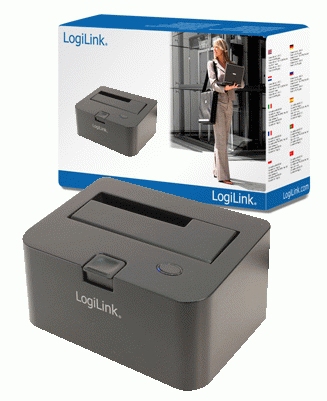 LogiLink Docking Station USB + eSATA for 2.5" + 3.5" SATA – image 2