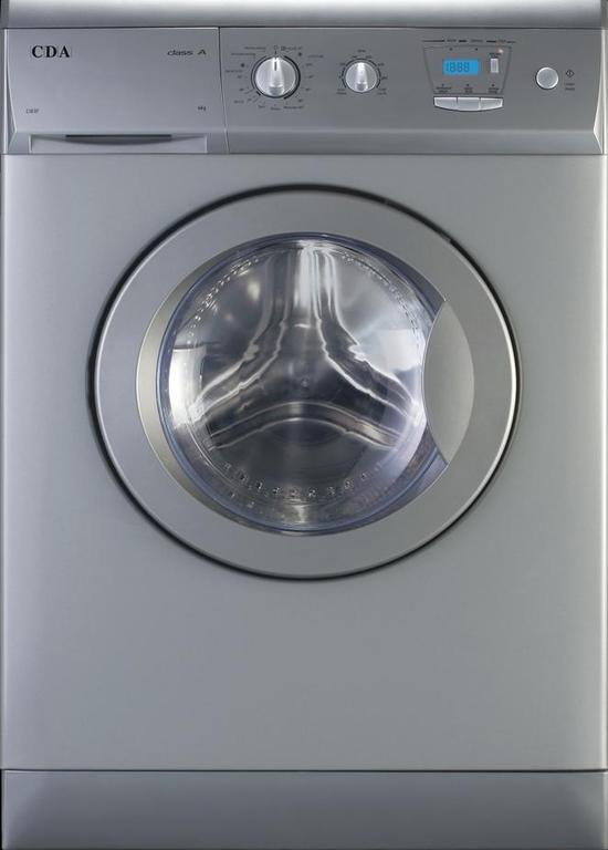CDA CI830SI washer dryer Freestanding Front-load Silver