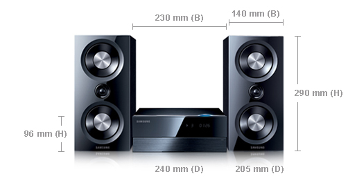 Samsung MM-C530D home audio system – image 3