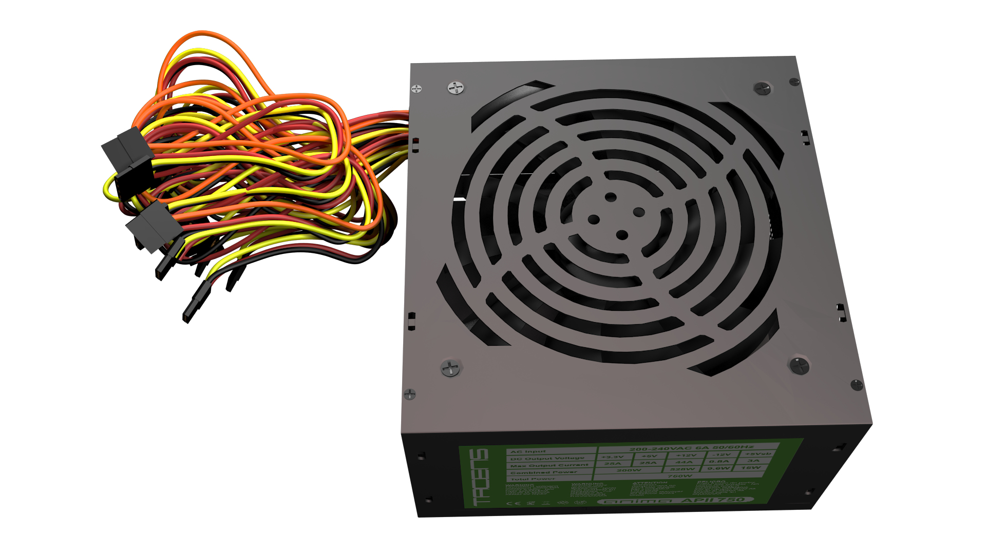 Tacens Anima APII750 power supply unit – image 3