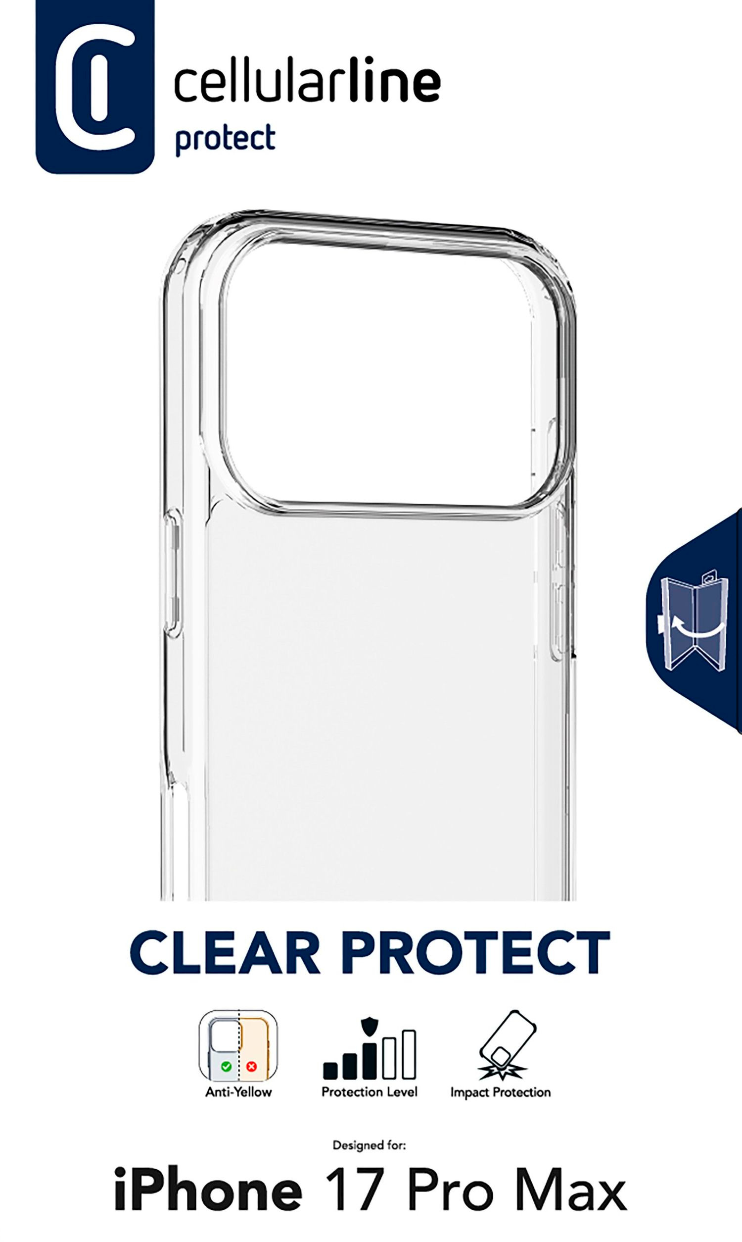 Cellularline CLEAR PROTECT - IPHONE 17 PRO MAX – image 9