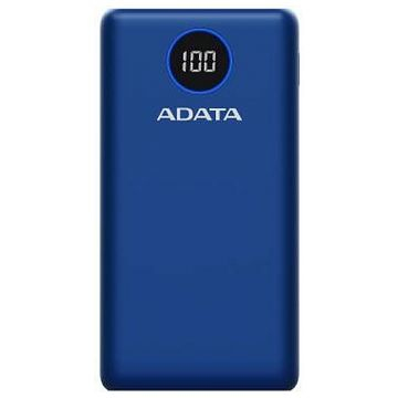 ADATA P20000QCD Литий-полимерная (LiPo) 20000 mAh Синий