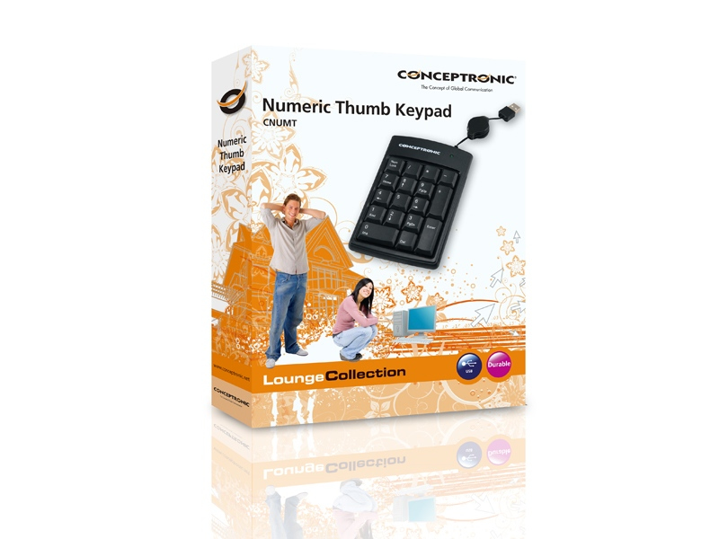 Conceptronic Numeric Thumb Keypad – image 4
