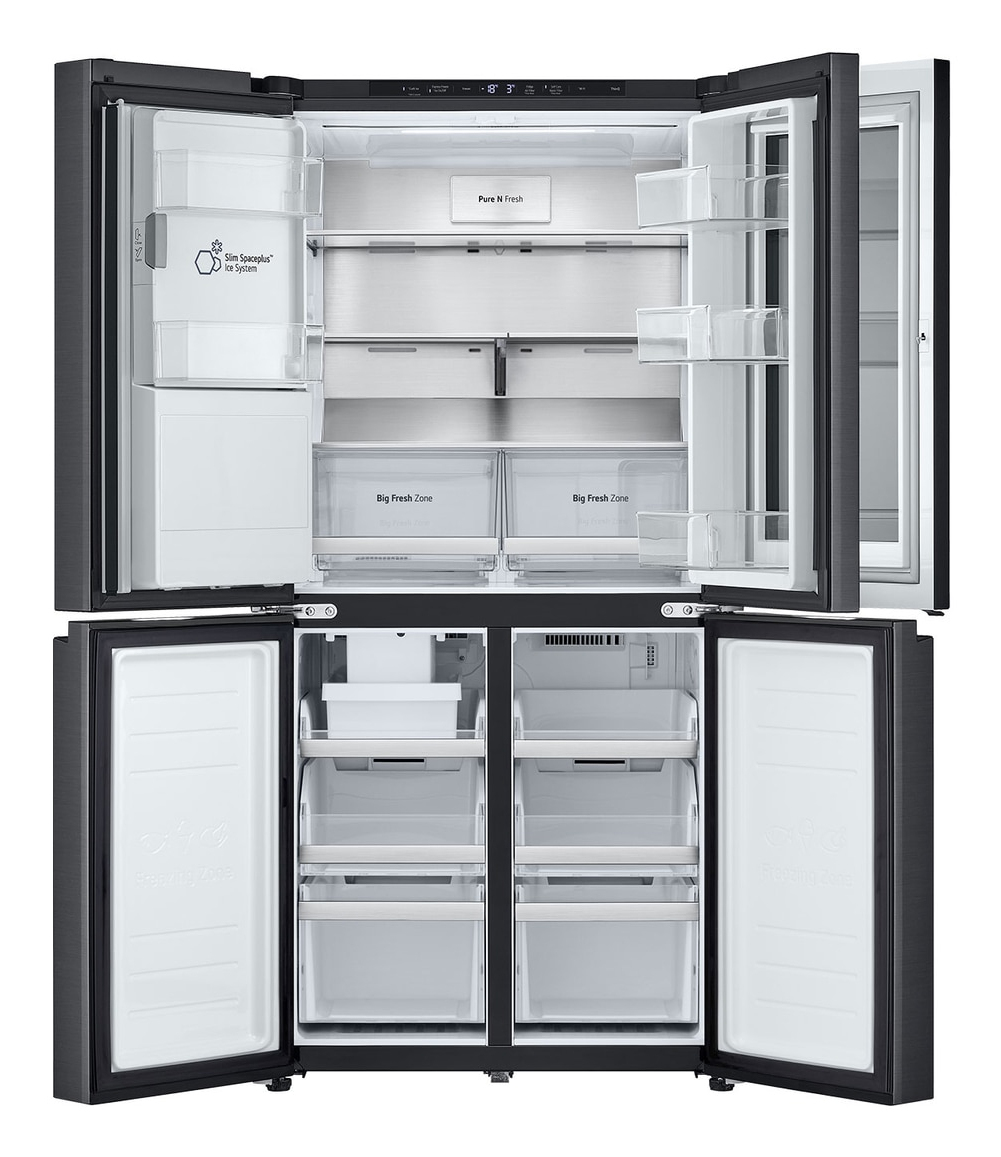 LG GF-V500MBLC side-by-side refrigerator Freestanding – image 7
