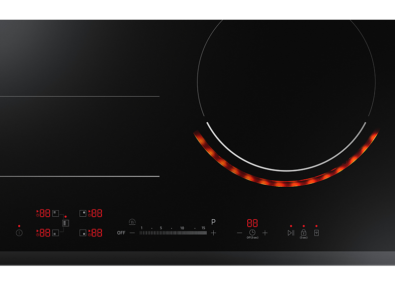 Samsung NZ64N7777GK/E1 hob Black Built-in Zone induction hob 4 zone(s) – image 5