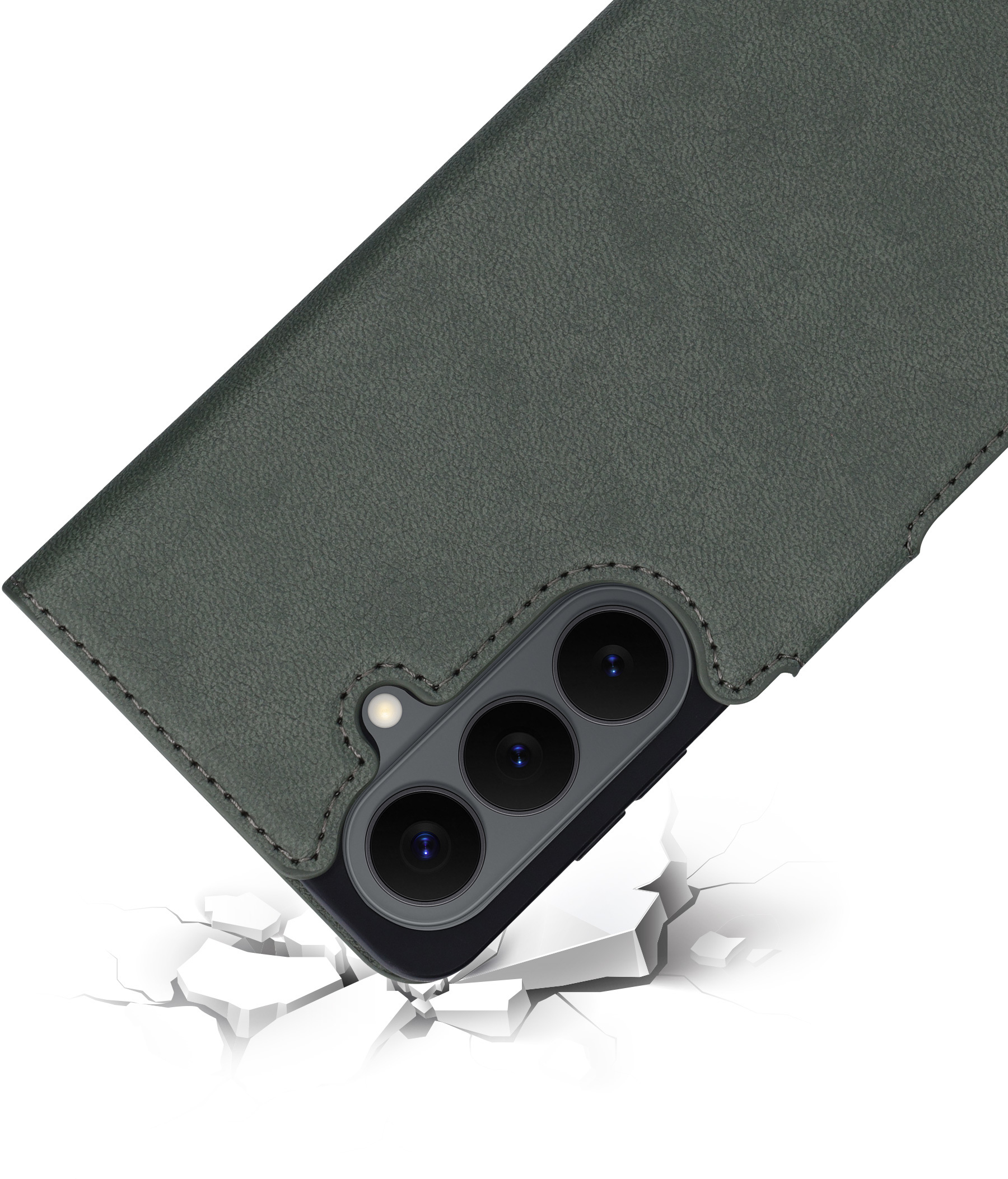 Mobiparts Classic Wallet Case Samsung Galaxy S26 Stone Green (MagSafe Compatible) – image 2