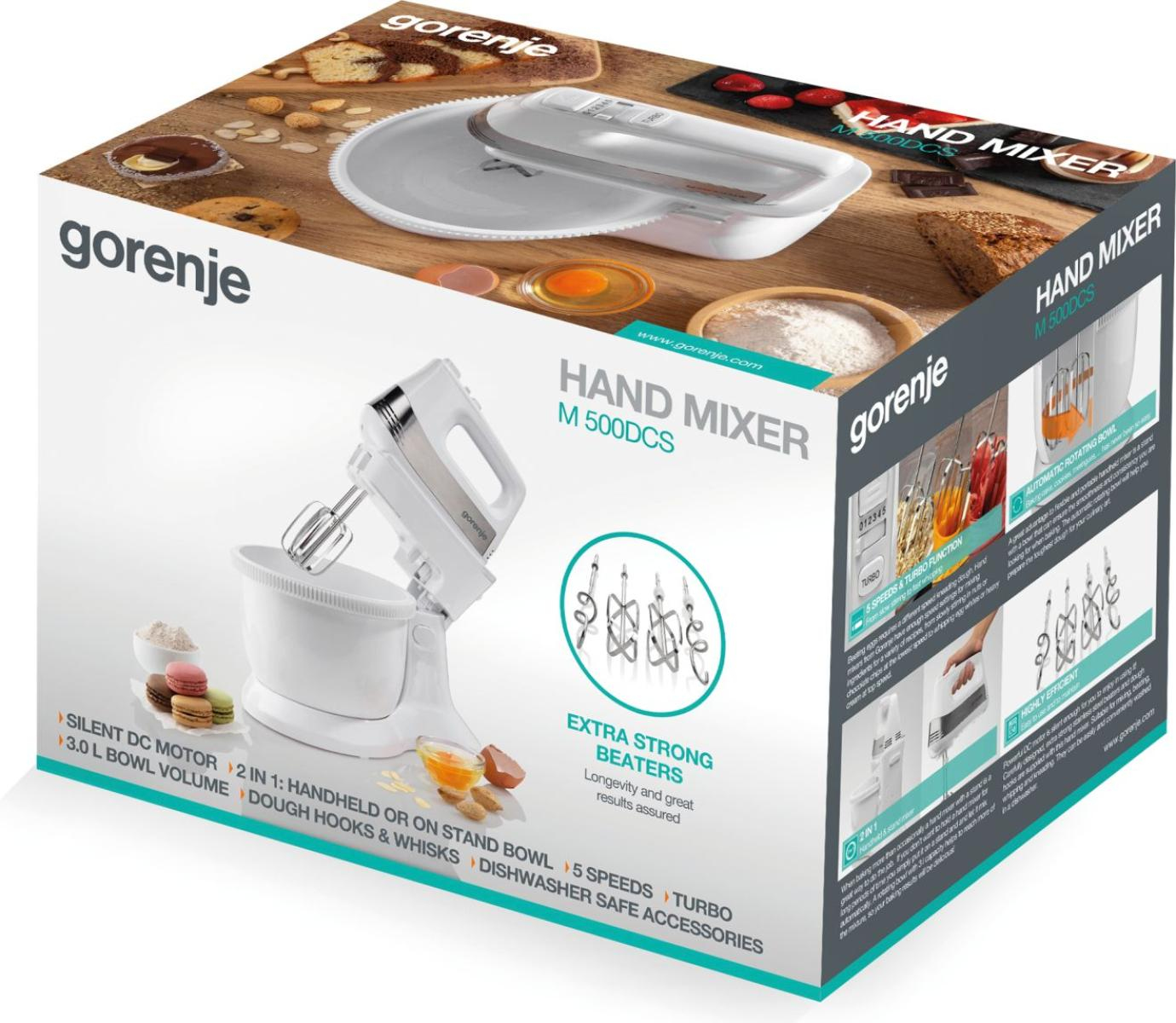 Gorenje M500DCS Stand mixer – image 9