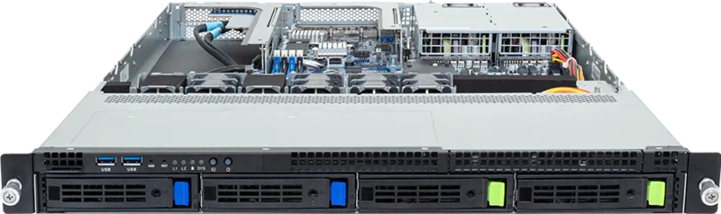 GIGABYTE R133-X10-AAA2 Intel C262 LGA 1700 Rack (1U) Black, Steel – image 2