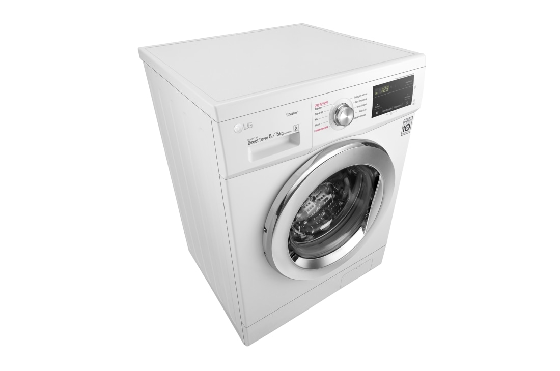 LG F4J3TG5WD washer dryer Freestanding Front-load White – image 4
