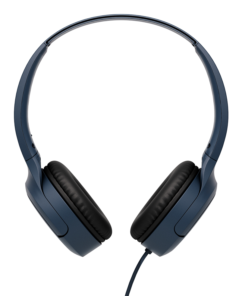 JVC HAS33UC Headset Wired Head-band Calls/Music USB Type-C Black, Blue