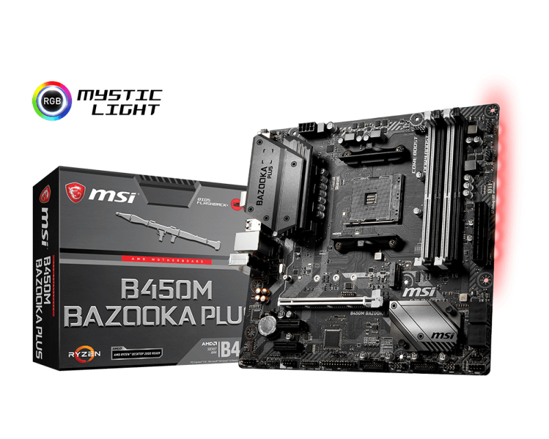 MSI B450M BAZOOKA PLUS – image 1
