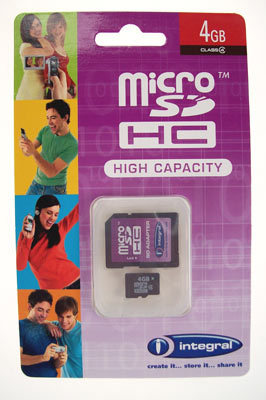 Integral 4GB microSDHC – image 1