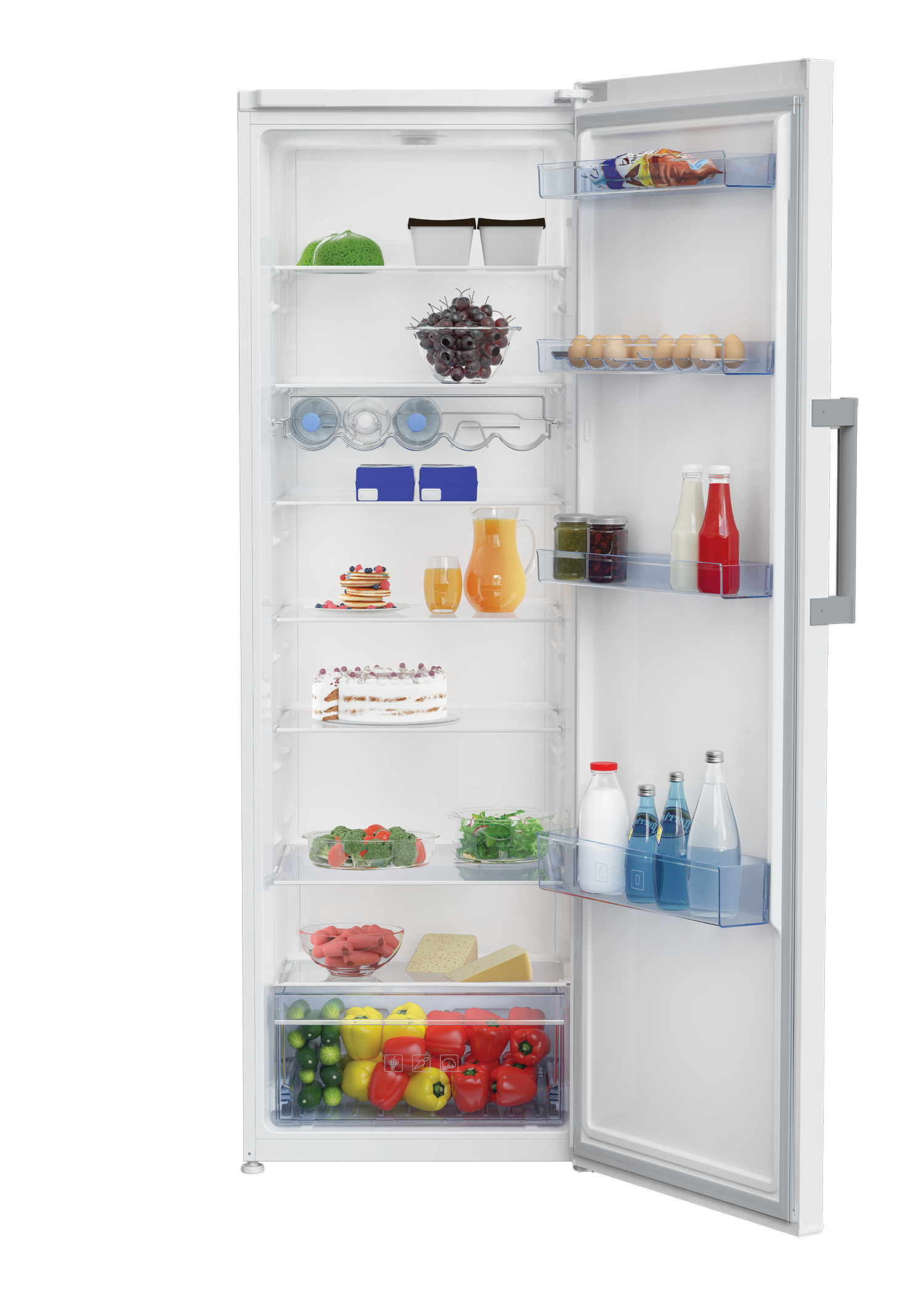 Beko RSSE445M25W fridge Freestanding – image 3