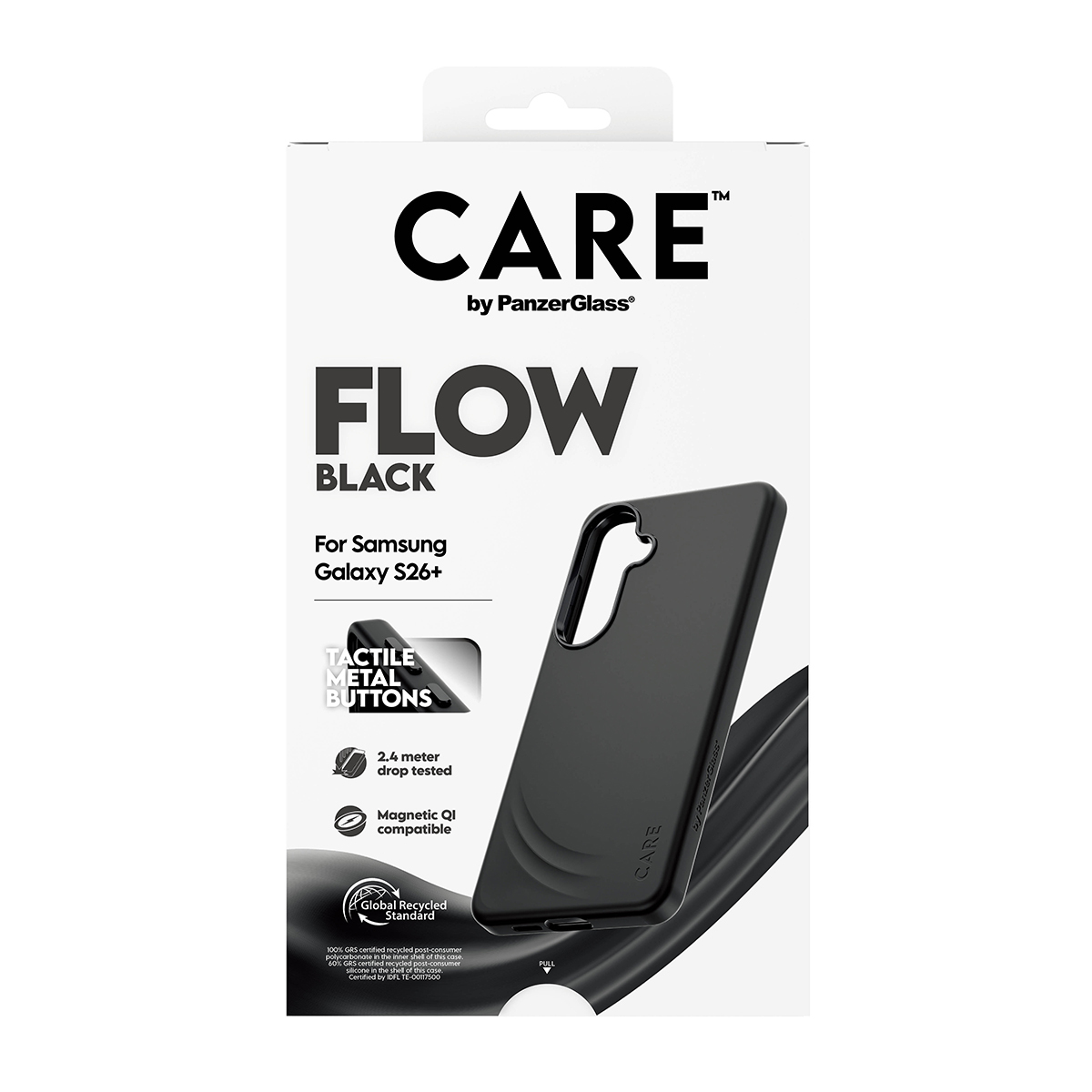 PanzerGlass CARE™ by PanzerGlass® Flow Case Black w. Qi Samsung Galaxy S26+ – image 3