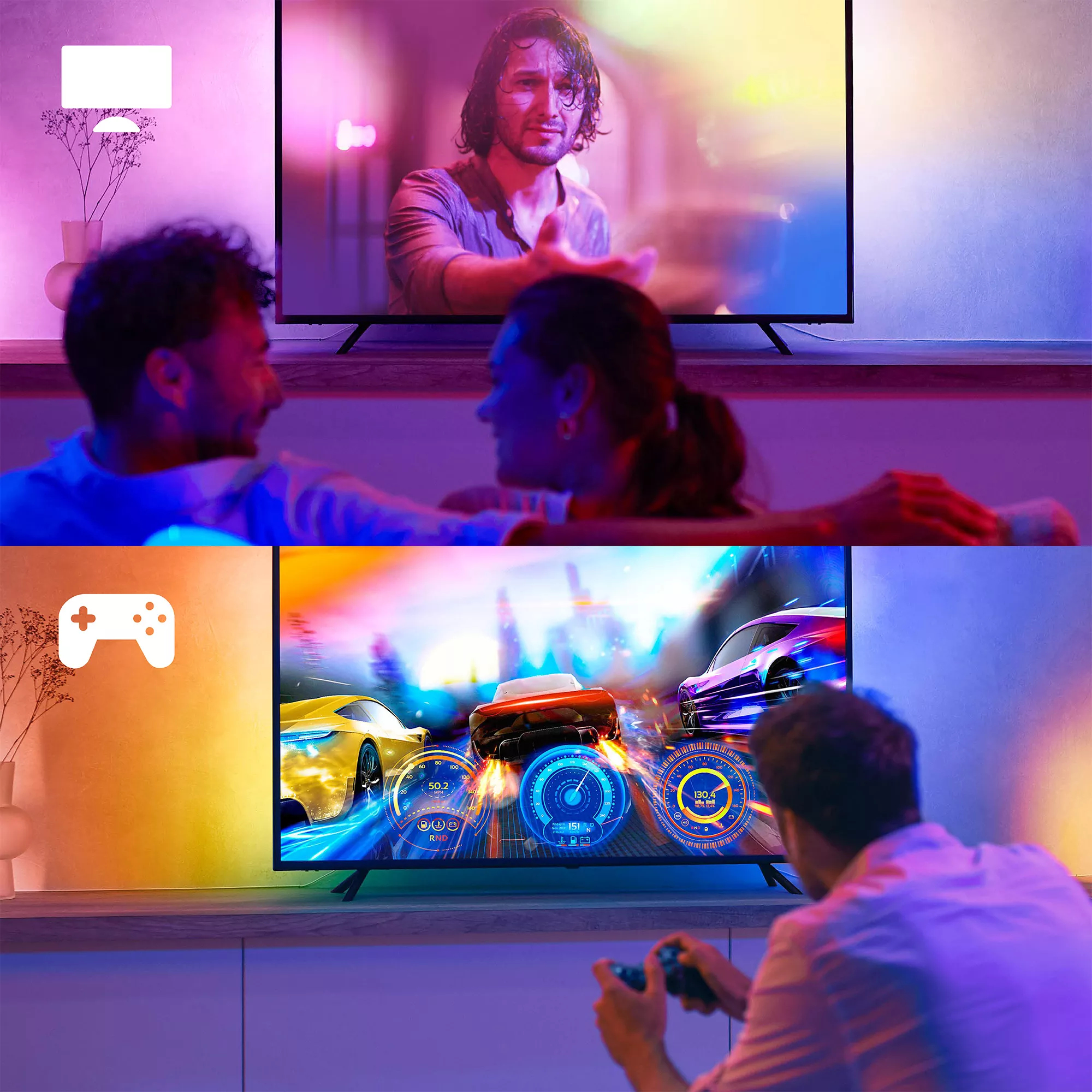 Philips by Signify Philips Hue White and colour ambience 8718699784850 smart lighting Smart strip light Bluetooth/Zigbee – image 5