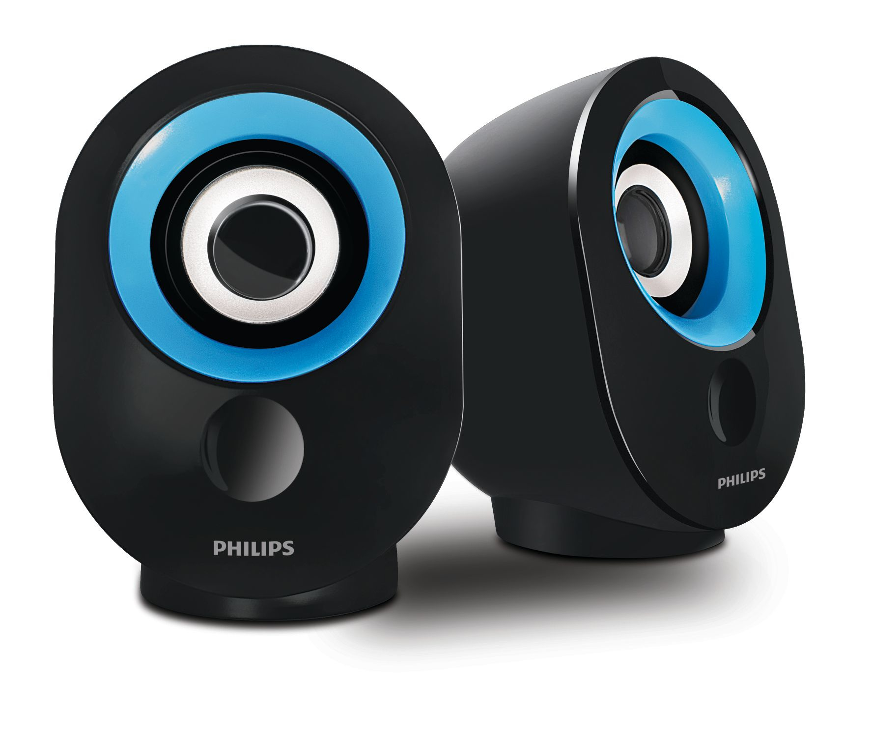 Philips SPA50B/94 loudspeaker 1-way Blue Wired