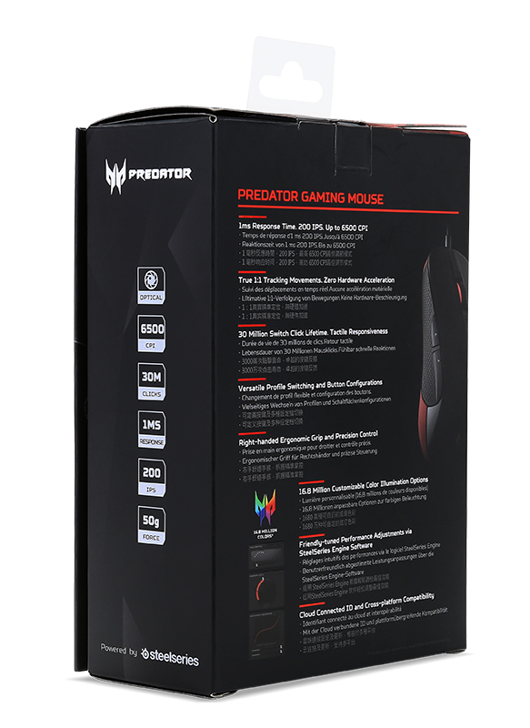 Acer Predator mouse Gaming Right-hand USB Type-A Optical 6500 DPI – image 4