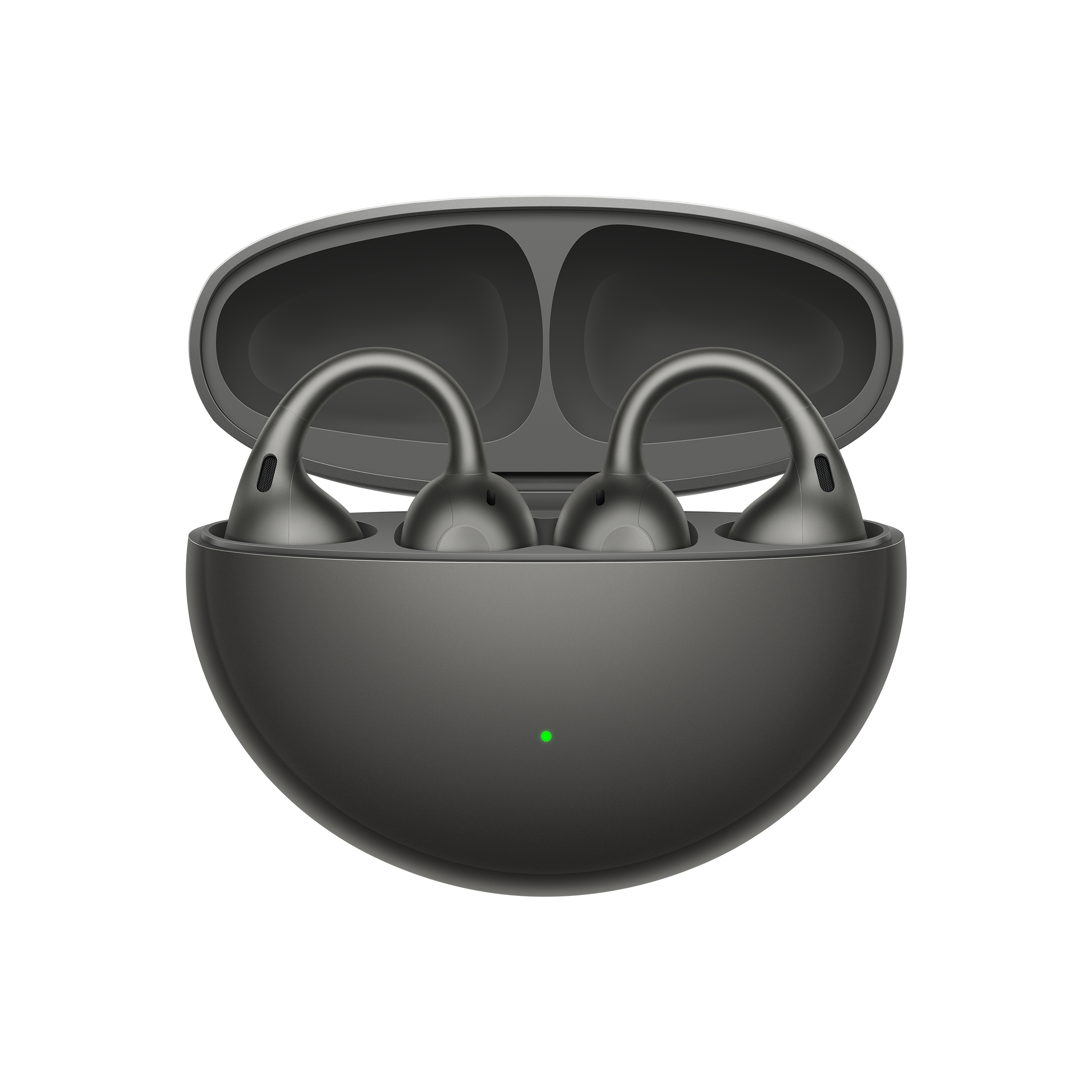 OPPO Enco Clip2 6nm AI Quad-Core Open-Air Design Earbuds - Slate Grey