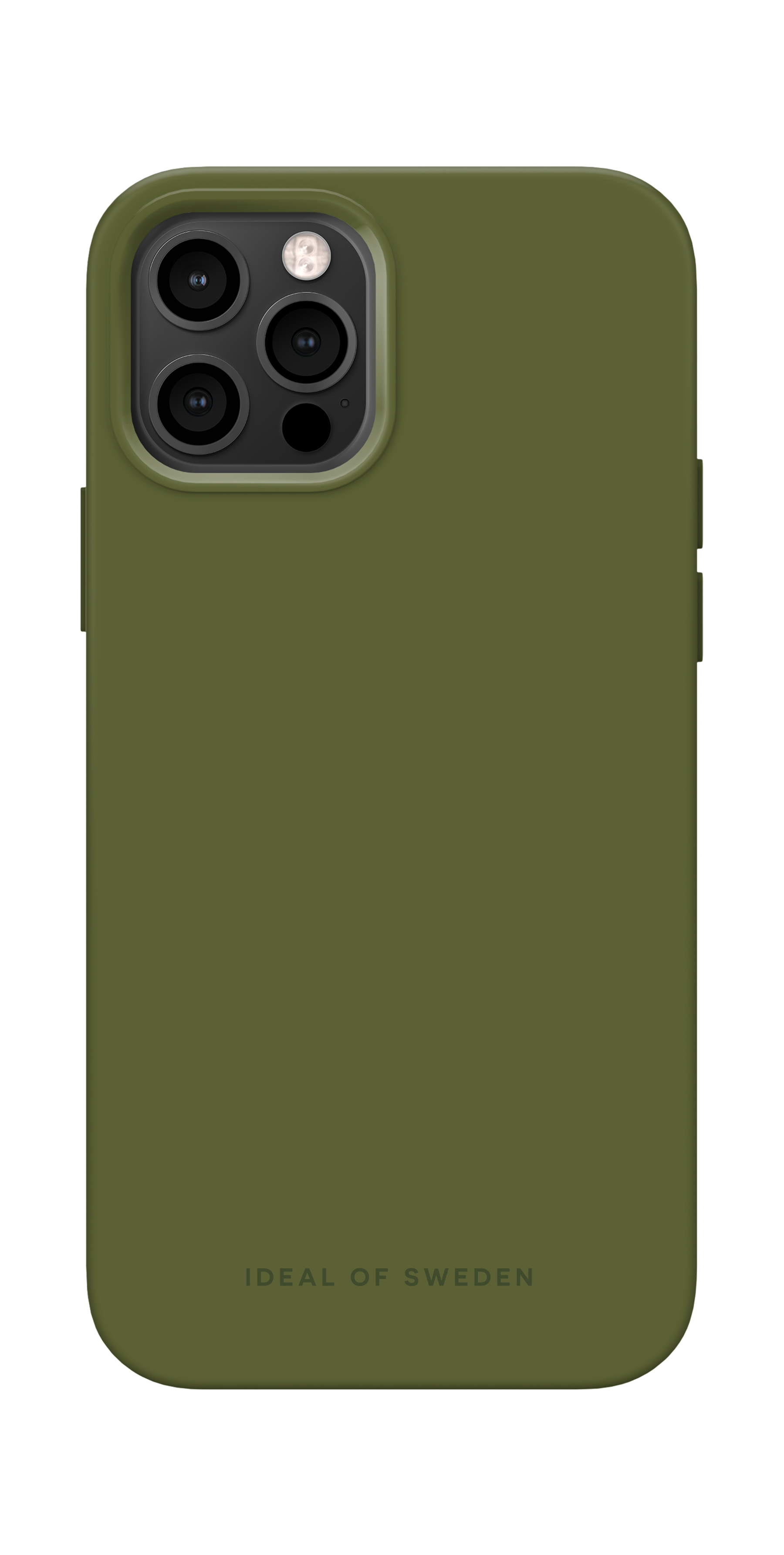 iDeal of Sweden Silicone Case MagSafe iPhone 12/12P Khaki – image 4