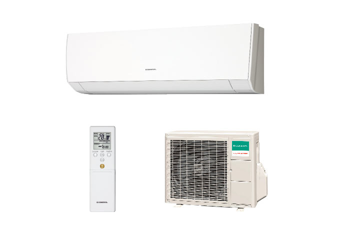 Fujitsu AOHG09LMCA Air conditioner outdoor unit White – image 2