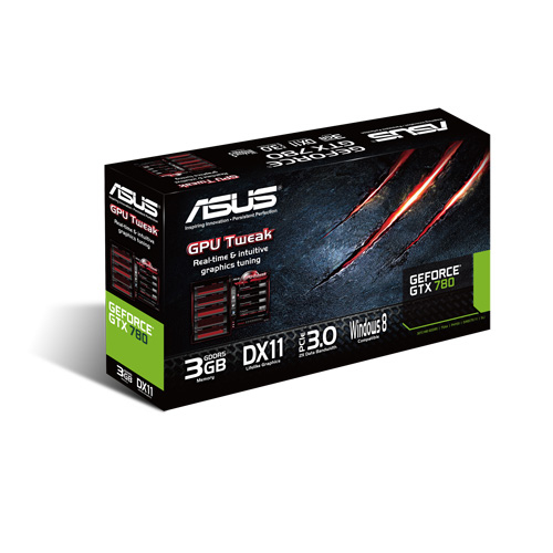 ASUS GTX780-3GD5 graphics card NVIDIA GeForce GTX 780 – image 3