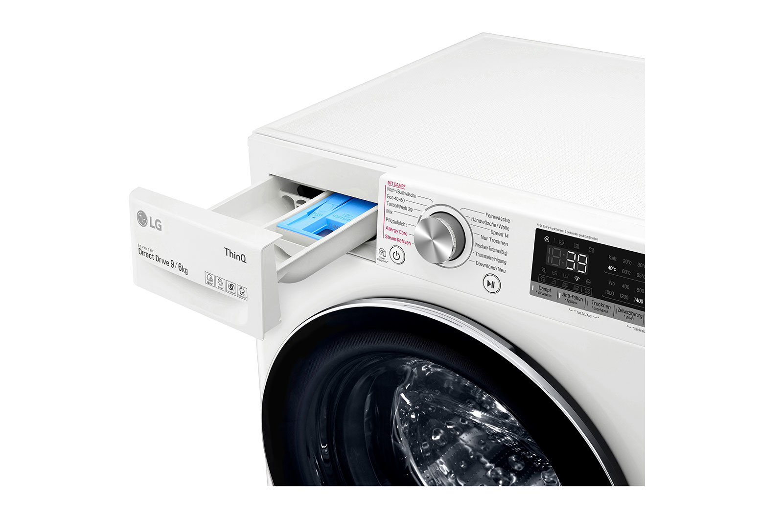 LG V7WD96H1A washer dryer Freestanding Front-load White – image 5