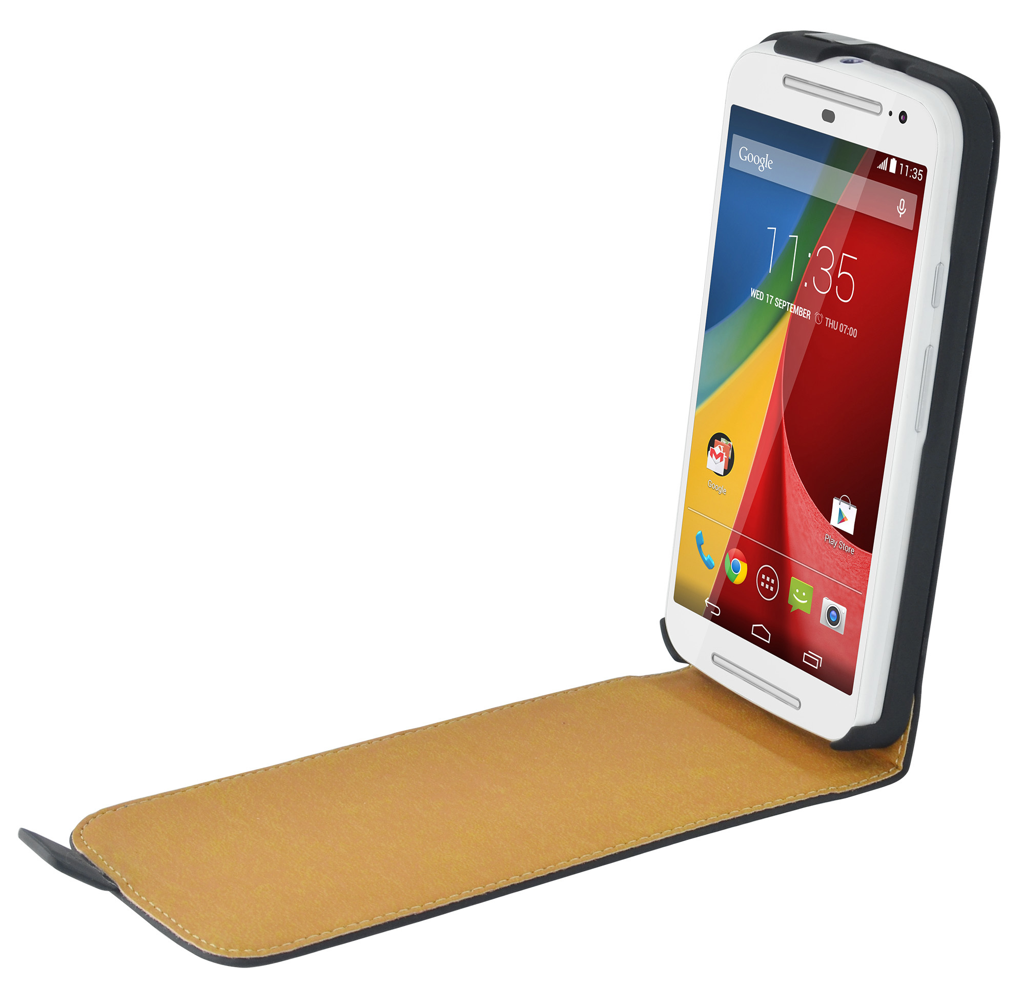 Mobiparts Premium Flip Case Motorola Moto G (2nd gen / 2014) Black – image 4