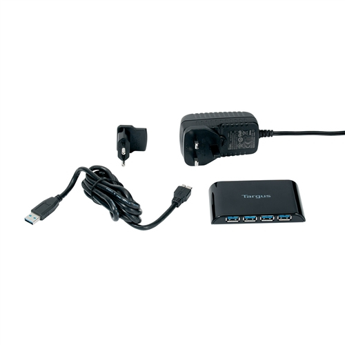 Targus ACH119EU interface hub 5000 Mbit/s Black – image 3