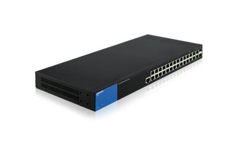 Linksys LGS528-UK network switch Managed L2/L3 Gigabit Ethernet (10/100/1000) 1U Black – image 3