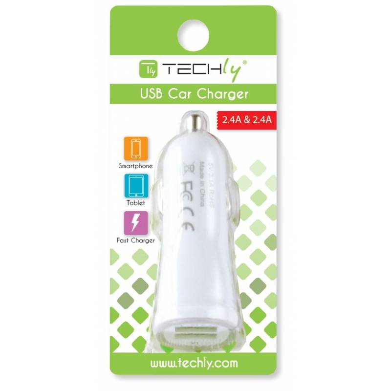 Techly Car Charger 2 USB – image 2
