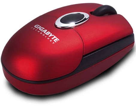 GIGABYTE GM-W9C-RD mouse RF Wireless Optical 800 DPI