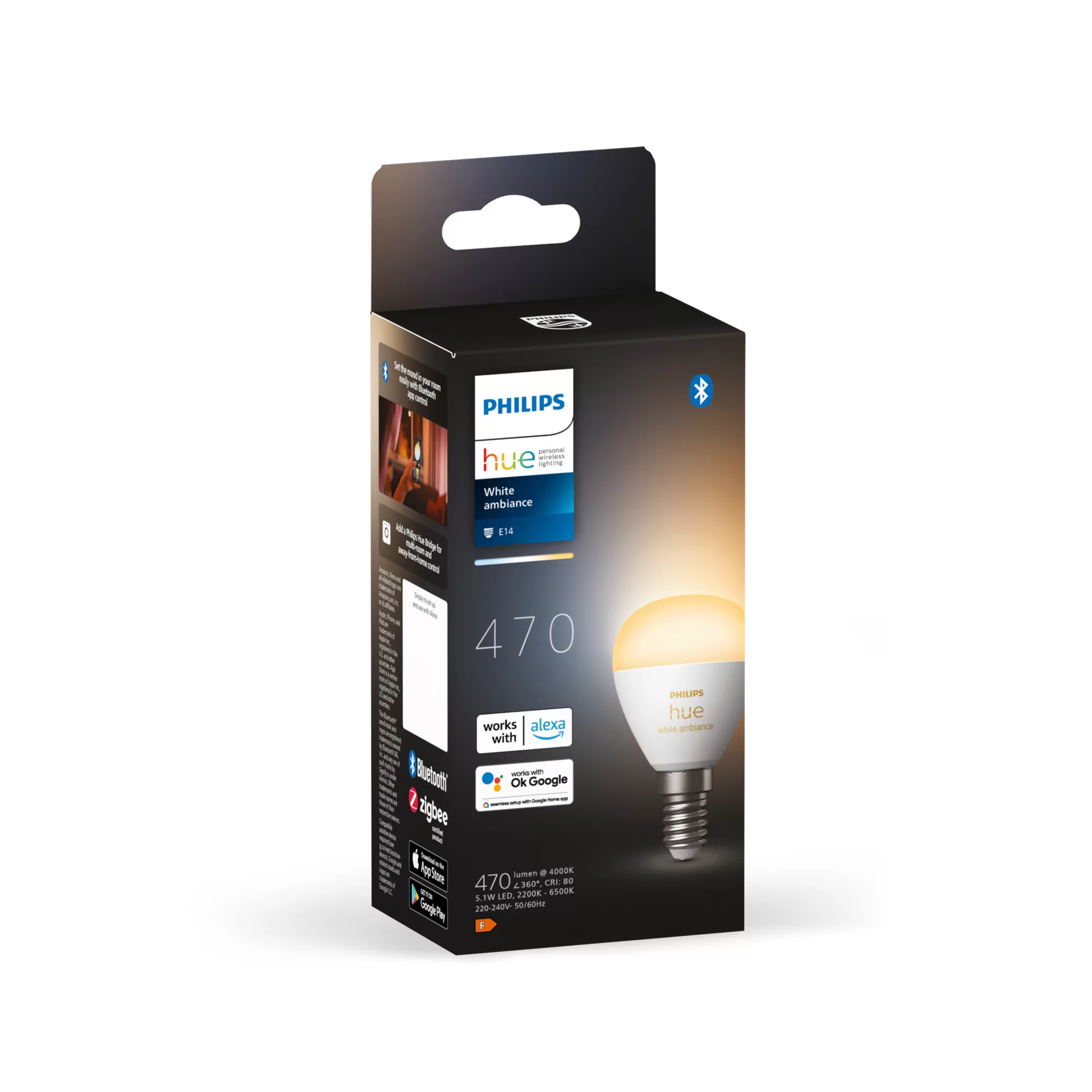 Philips by Signify Philips Hue White ambience Lustre – E14 smart bulb – image 3