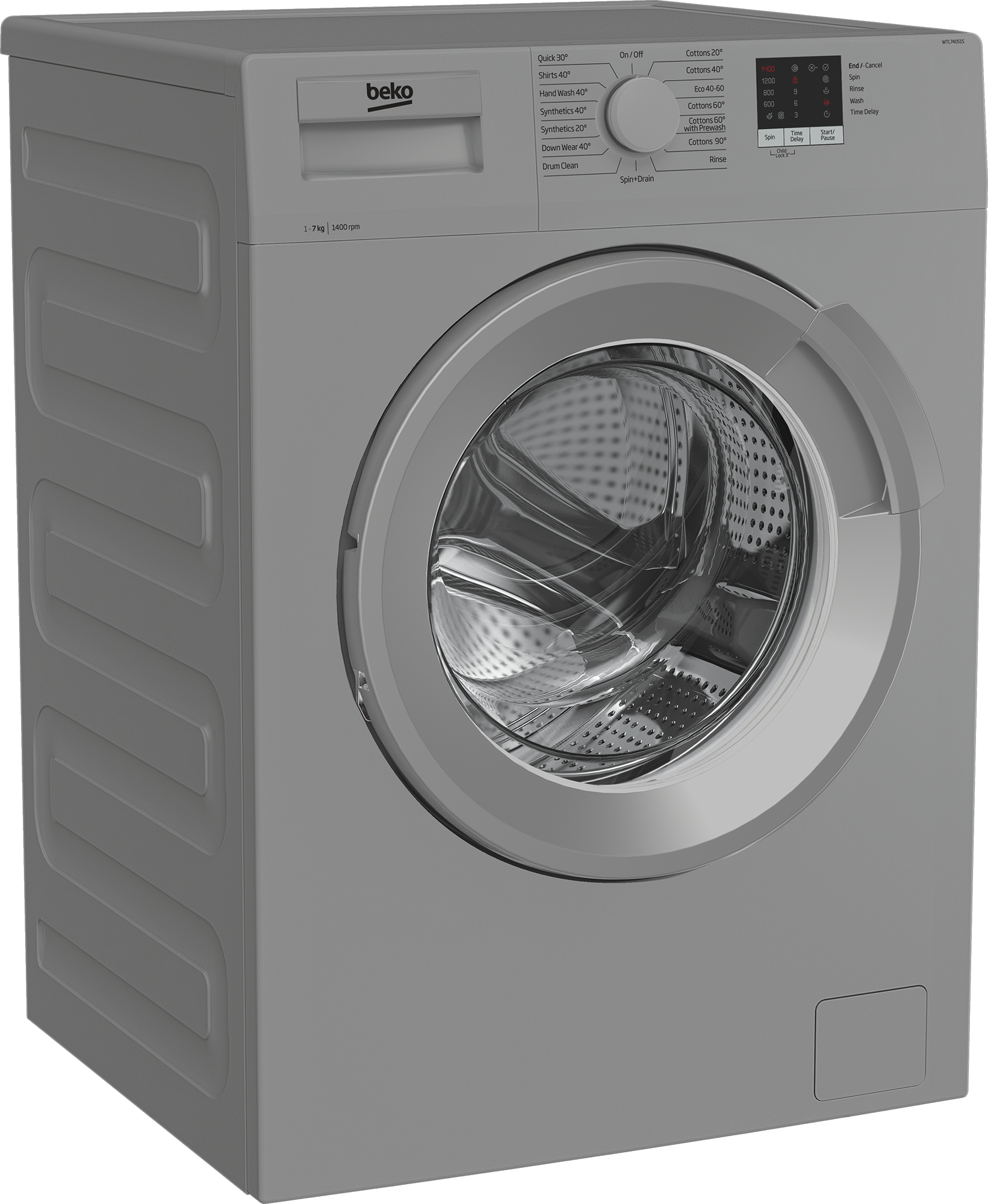 Beko b100 WTL74051S Freestanding – image 2