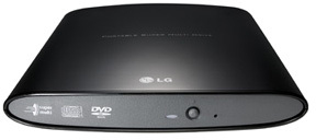 LG GP08NU20, Black – image 1