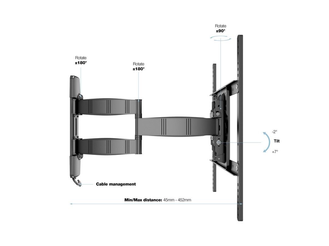 Multibrackets M VESA Flexarm Tilt & Turn III – image 7
