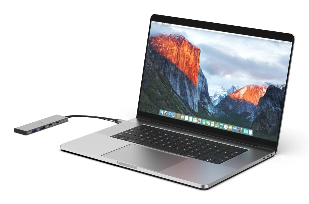 Hama USB-C hub, 4 Ports, 2x USB-A, 2x USB-C, USB 3.2 Gen2, 10 Gbit/s, PD, aluminium – image 6