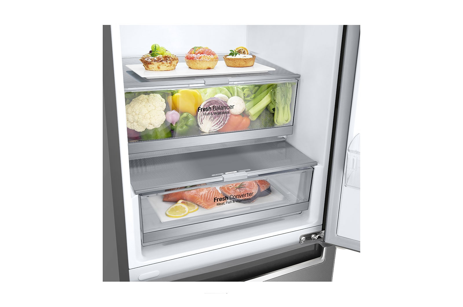 LG GBB72SAEXN fridge-freezer Freestanding – image 9